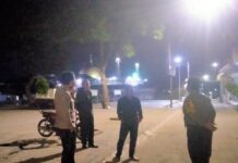 Polsek Pasawahan Laksanakan Patroli C3 Malam Hari Demi Keamanan dan Ketertiban Warga