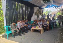 Polsek Ciniru Amankan Kegiatan Masyarakat di Desa Ciniru