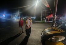 Patroli Malam Polsek Cilimus Jaga Kondusifitas Wilayah Menjelang Sahur