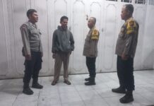 Polisi Sambangi Warga Panawuan Lewat Patroli Malam Antisipasi C3