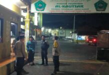 Patroli Polsek Cilimus Amankan Fasilitas Publik dan Pasar Agar Tetap Kondusif