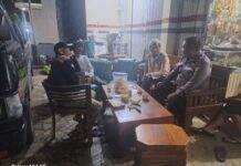 Personel Polsek Ciwaru Laksanakan Patroli Sambang dan Silaturahmi ke Desa