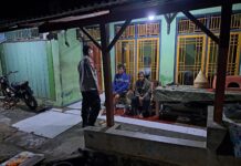 Anggota Polsek Ciwaru Laksanakan Patroli Malam dan Sambang Warga untuk Jaga Kamtibmas