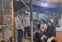 Antisipasi Perang Sarung, Personel Polsek Ciwaru Berikan Himbauan kepada Pemuda yang Berkerumun