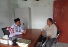 Kanit Intelkam Polsek Ciwaru Sambangi Kepala KUA, Perkuat Sinergi Kamtibmas