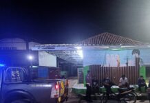 Anggota Polsek subang laksanakan patroli jelang sahur antisipasi perang sarung dan balap liar.