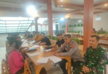 Kapolsek Cidahu Bersama Forkopimcam Cidahu Gelar Rapat Sinkronisasi Data Penerima Makan Bergizi Gratis