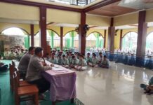 Polsek Ciawigebang Kampanyekan Penerimaan Anggota Polri 2026 kepada Pelajar SMK Model Patriot