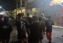 Polsek Subang lakukan giat patroli jelang sahur, antisipasi perang sarung dan tawuran.