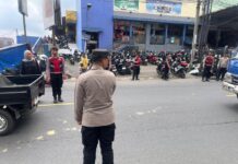 Jaga Jalur Utara Kuningan, Pos Yan 2 Cilimus Pastikan Kelancaran Arus Kendaraan Operasi Ketupat Lodaya