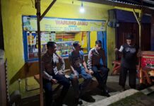 Polsek Cidahu Gelar Patroli Malam, Himbau Warga Perkuat Siskamling