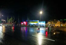 Sinergi Lintas Sektoral di Pos Yan Terminal Kertawangunan Jamin Kelancaran Arus Mudik Malam Hari