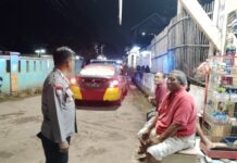 Patroli KRYD Malam, Bhabinkamtibmas Desa Kadurama Ajak Warga Jaga Kamtibmas Selama Ramadhan 1447 H