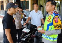 Polres Kuningan Kembalikan Motor Curian, Korban Bahagia