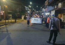 Polsek Ciwaru Amankan Malam Takbir, Situasi Kondusif dan Terkendali