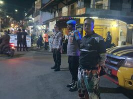 Polsek Ciwaru Laksanakan Pengamanan Takbir Keliling, Situasi Berlangsung Aman dan Kondusif