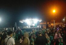 Semarak Gema Takbir di Desa Ciwaru, Warga Tumpah Ruah Rayakan Malam Idul Fitri