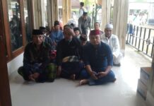 Pelaksanaan Sholat Idul Fitri, Kanit Intel Polsek Ciwaru Hadir di Tengah Masyarakat