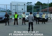 Polsek Cidahu Berikan Pembinaan kepada Satpam Pabrik Garmen PT. Fashion Stitch Joshua