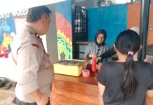 Patroli KRYD Siang Hari Libur Lebaran 2026, Bhabinkamtibmas Polsek Ciawigebang Sambangi Dino Waterpark Antisipasi Gangguan Kamtibmas