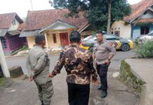 Sinergitas Polri dan Satpol PP Gelar Patroli KRYD Siang Hari di Desa Mekarjaya