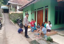 Bhabinkamtibmas Kadurama Gencarkan Patroli Pasca Lebaran 2026, Jaga Kamtibmas Tetap Kondusif