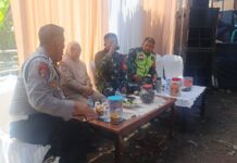 Sinergitas TNI-Polri dan Pol PP, Perkuat Kebersamaan dan Kamtibmas di Wilayah Ciwaru