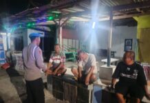 Polsek Ciwaru Intensifkan Patroli Malam, Ajak Warga Jaga Kamtibmas