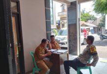 Jaga Kondusifitas Pasca Lebaran 2026, Bhabinkamtibmas Pererat Sinergi dengan Perangkat Desa Muncangela