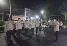 Apel KRYD Gabungan Zona 4 Digelar di Mapolsek Luragung.