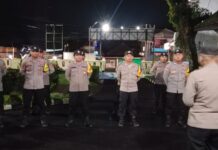 Gerak Cepat Zona 1! Kapolsek Mandirancan Komandoi Apel KRYD Antisipasi Balap Liar dan Geng Motor
