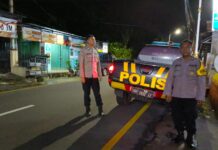 Patroli Dini Hari Ka SPKT 1 Polsek Mandirancan, Warga Dusun Waspada Kejahatan Malam