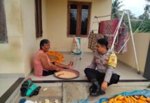 Bhabinkamtibmas Polsek Mandirancan Bripka Irfan Takdir: Menjaga Kamtibmas Sembari Berbakti di Pelataran Petani