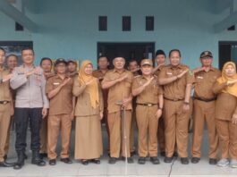 Kapolsek Beserta Anggota Laksanakan Monitoring Gerakan Pangan Murah Dinas Ketahanan Pangan dan Pertanian Kabupaten Kuningan