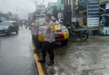 Polsek Mandirancan Jamin Keamanan Warga, Beri Perlindungan Ekstra Saat Waktu Ngabuburit Tiba