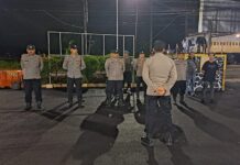 Apel KRYD Gabungan Zona 4 Digelar di Mapolsek Luragung.