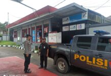 Polsek Kramatmulya Laksanakan Patroli Siang Jaga Keamanan di Wilayah Hukum Polsek Kramatmulya Sambangi Security SPBU Desa Cilowa