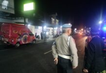Anggota Piket Polsek Kramatmulya Rutin Laksanakan Patroli Malam Hari Jaga Harkamtibmas Sambangi Warga Desa Kramatmulya