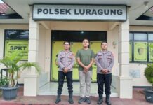 POLSEK LURAGUNG TINGKATKAN PENGAMANAN MAKO UNTUK ANTISIFASI GANGGUAN KEAMANAN
