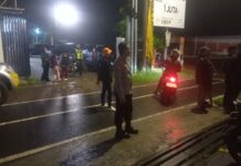Polsek Kramatmulya Laksanakan Patroli Malam Hari Jaga Harkamtibmas di Wilayah Hukum Sambangi Warga