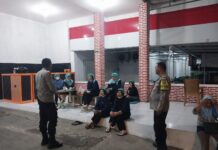 Polsek Kramatmulya Laksanakan Patroli Malam Hari Jaga Harkamtibmas di Wilayah Hukum