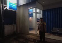 sosialisasi call centre polri, personil polsek cigugur patroli dialogis monitoring bank bri