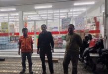 sosialisasi call centre polri, Bhabinkamtibmas polsek cigugur patroli dialogis monitoring alfamart cipari