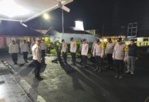 Apel KRYD Digelar di Mapolsek Cilimus, Patroli Gabungan Antisipasi Gangguan Kamtibmas