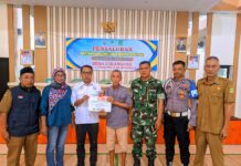 BHABINKAMTIBMAS MONITORING PENYALURAN BANTUAN LANGSUNG TUNAI SUMBER DANA DESA (BLT DD)