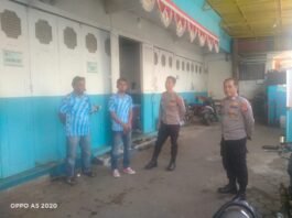 Laksanakan Patroli Sambang ke Dapur SPPG dan Berikan Himbauan Kamtibmas Kepada Relawan