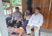 Aiptu Aris Sunandar Sambang Warga, Sampaikan Pesan Kamtibmas di Wilayah Ciwaru