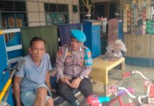 Ps.Kanit Propam Polsek Ciwaru Sambangi Warga, Sampaikan Pesan Kamtibmas di Wilayah Ciwaru