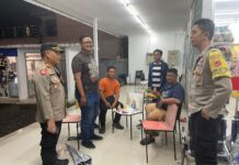 Antisipasi Gangguan Kamtibmas, Polsek Jalaksana Patroli Hingga Dini Hari