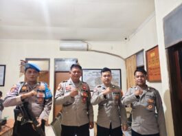 Sinergitas Personel Polsek Ciwaru, Solid Jaga Kamtibmas di Wilayah Hukum